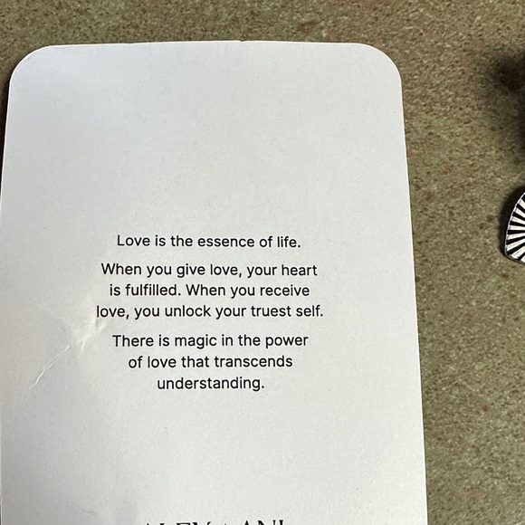 Alex and Ani Motivation Heart Charm Bangle Bracelet - Picture 4 of 7